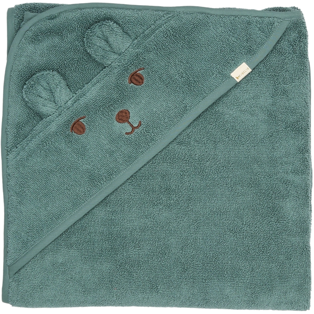 Fabelab Towel - Bear Badekåber Goblin Blue