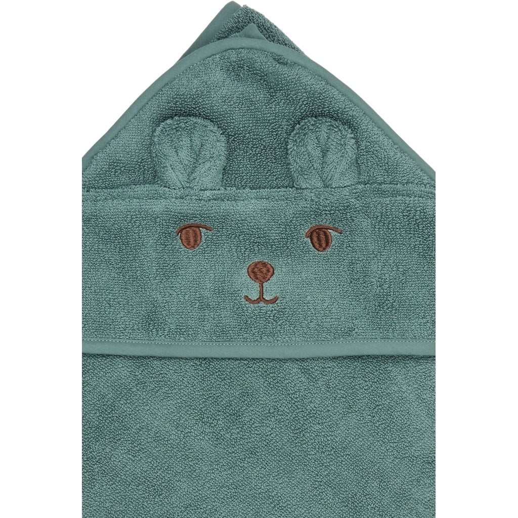 Fabelab Towel - Bear Badekåber Goblin Blue
