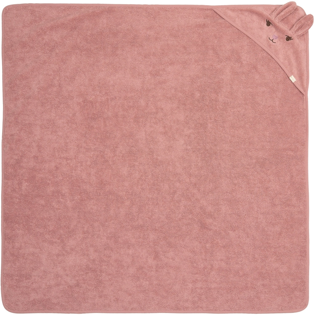 Fabelab Towel - Bunny Badekåber Ash Rose