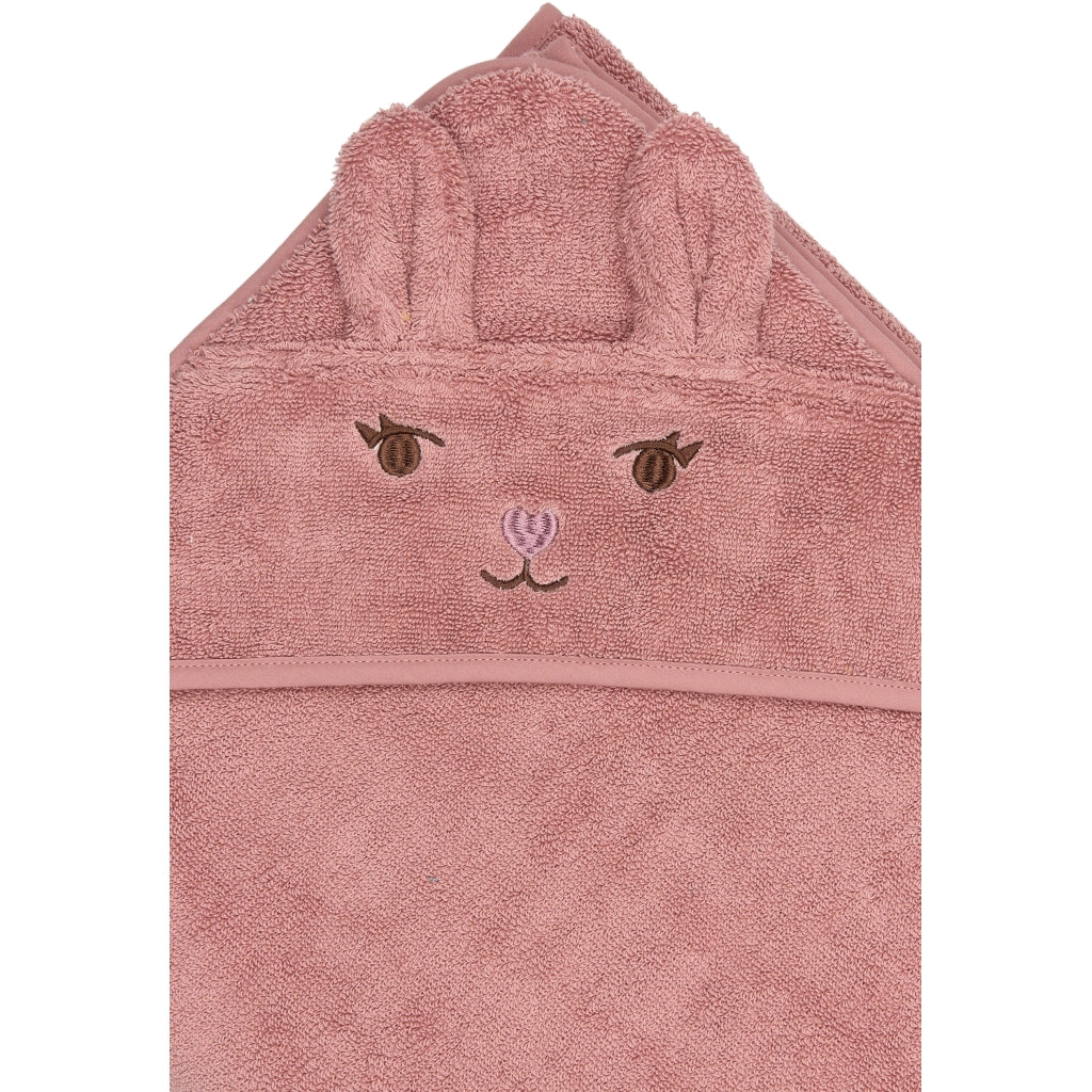 Fabelab Towel - Bunny Badekåber Ash Rose