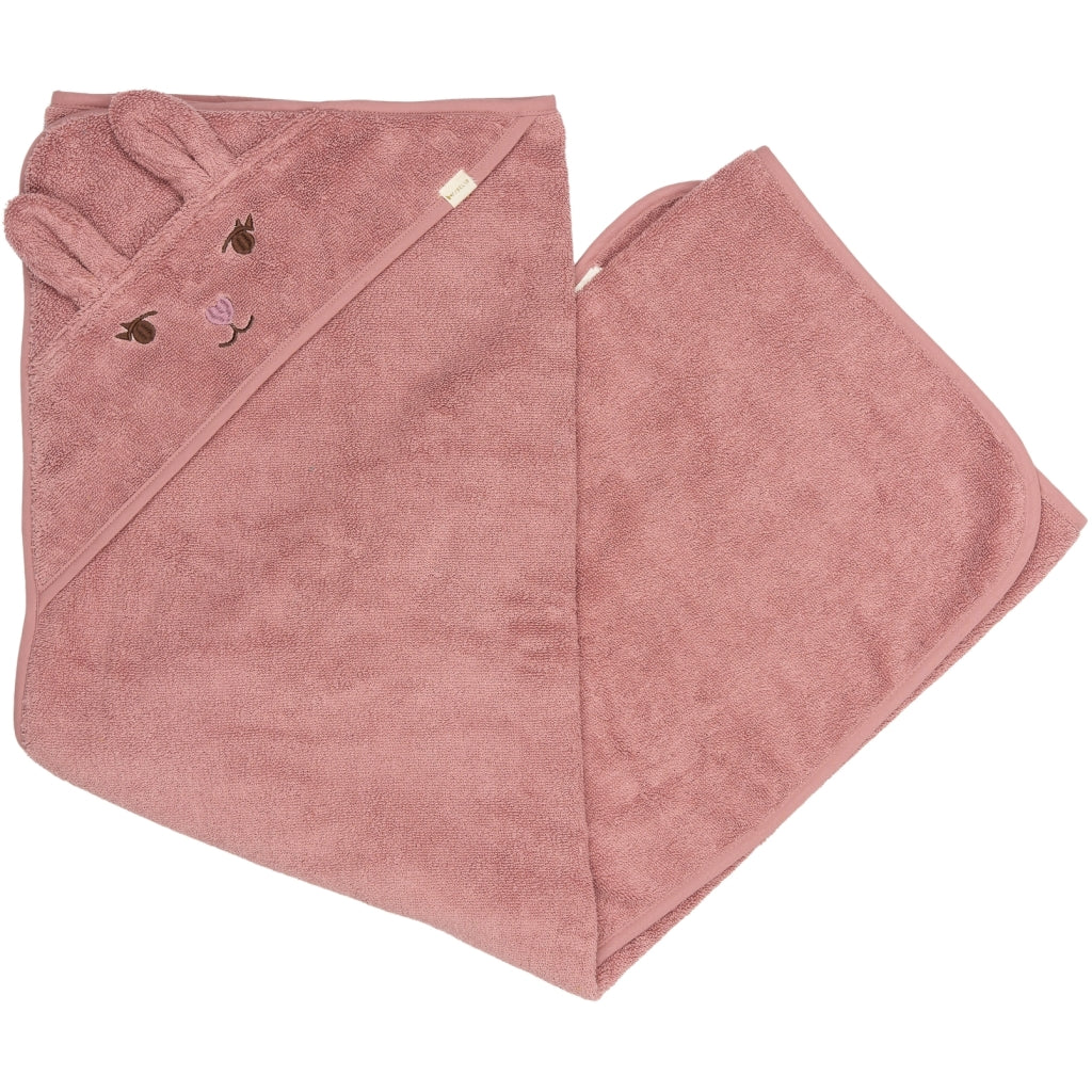 Fabelab Towel - Bunny Badekåber Ash Rose