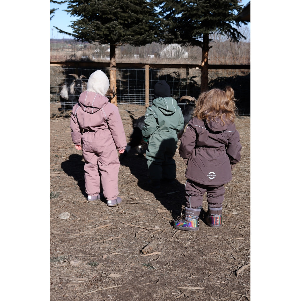 Mikk-Line Uld Elefanthue Uld Melange Offwhite