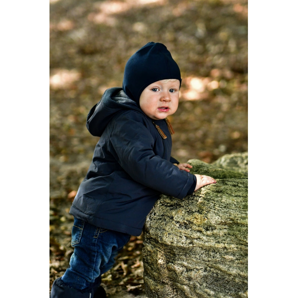 Mikk-Line Uld Elefanthue (Windstop) Huer Blue Nights