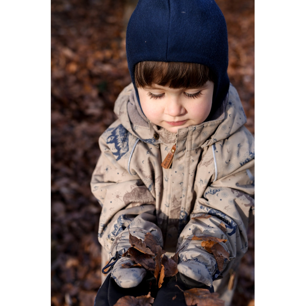 Mikk-Line Uld Elefanthue (Windstop) Huer Blue Nights