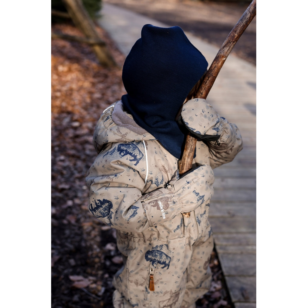 Mikk-Line Uld Elefanthue (Windstop) Huer Blue Nights