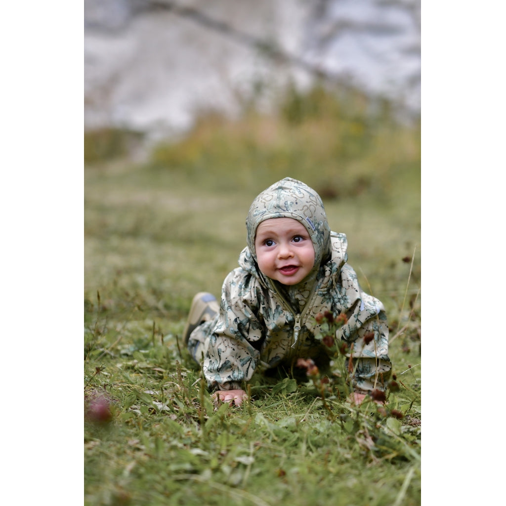 Mikk-Line Viskose Elefanthue (Mønstret) Huer Gray green