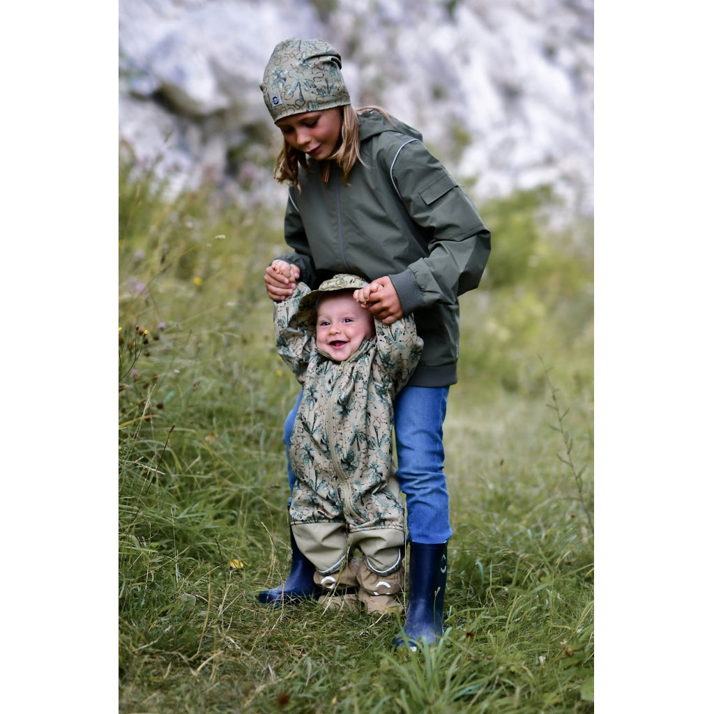 Mikk-Line Viskose Hat (Mønstret) Huer Gray green