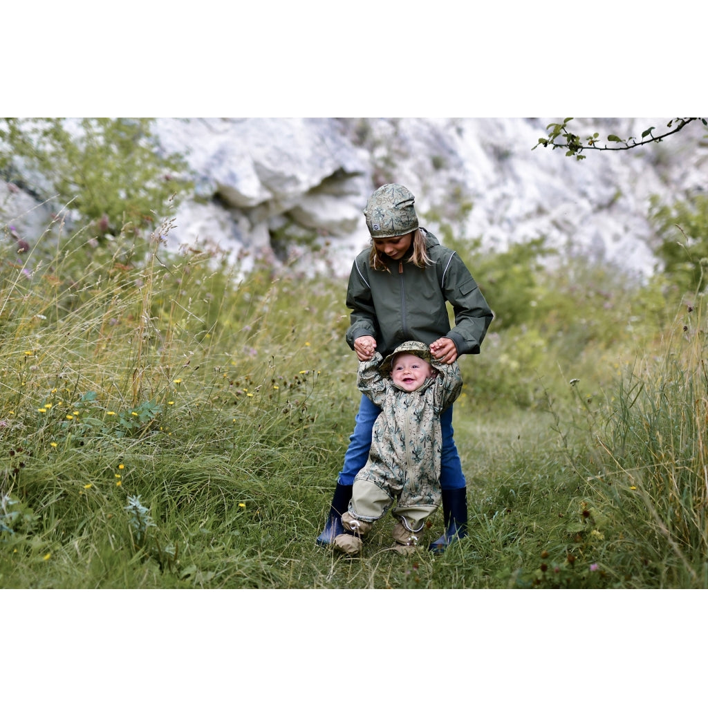 Mikk-Line Viskose Hat (Mønstret) Huer Gray green