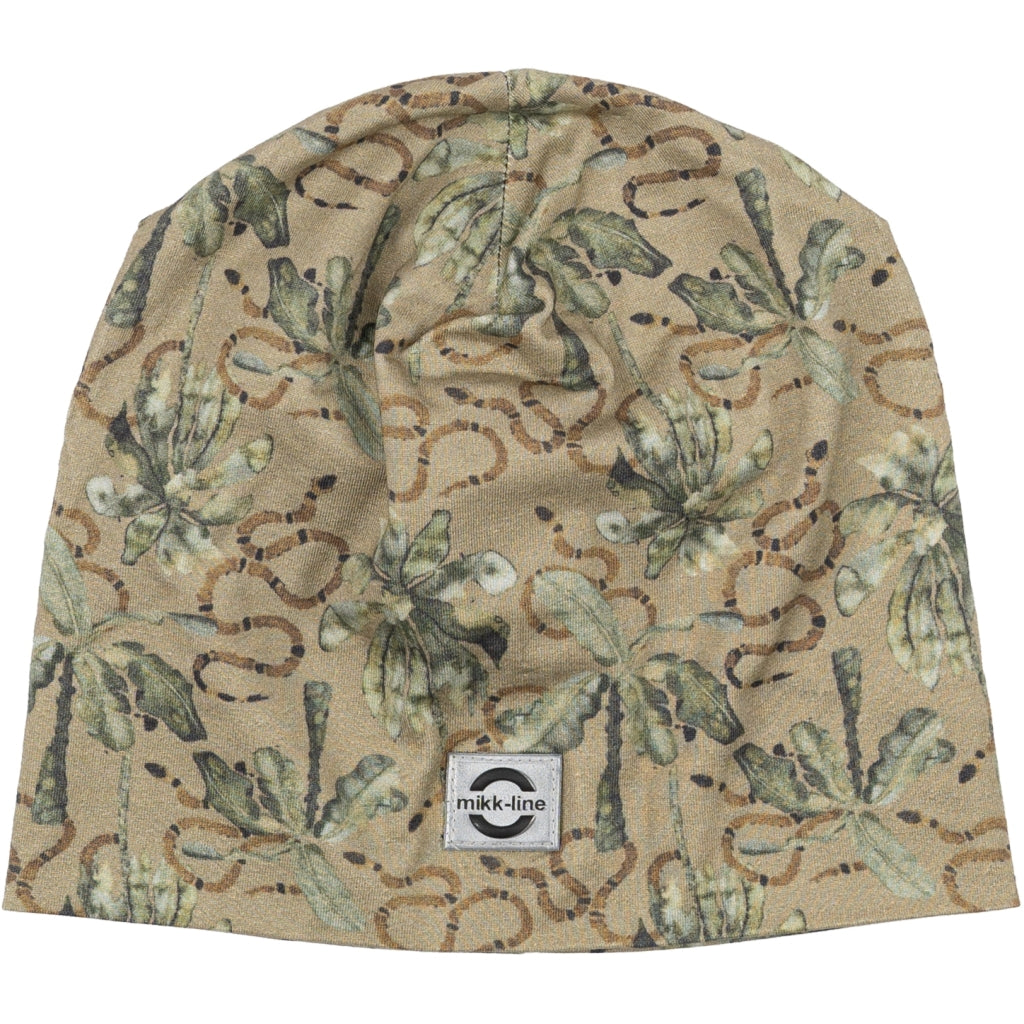 Mikk-Line Viskose Hat (Mønstret) Huer Gray green