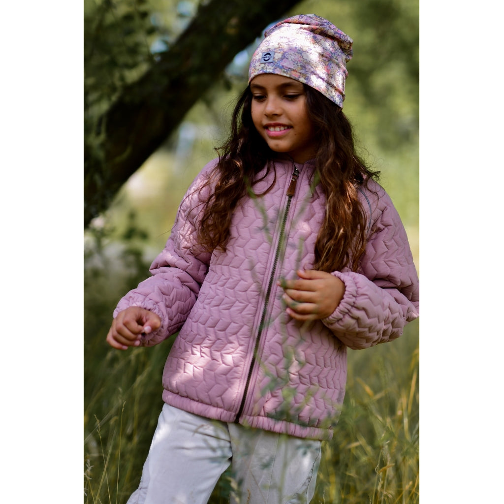 Mikk-Line Viskose Hat (Mønstret) Huer Rose Dawn