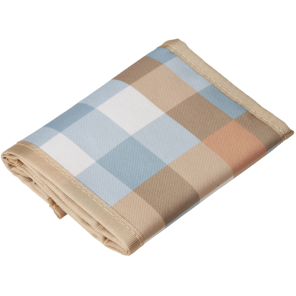Fabelab Wallet - Cottage Blue Checks Bags & Backpacks Multi Print