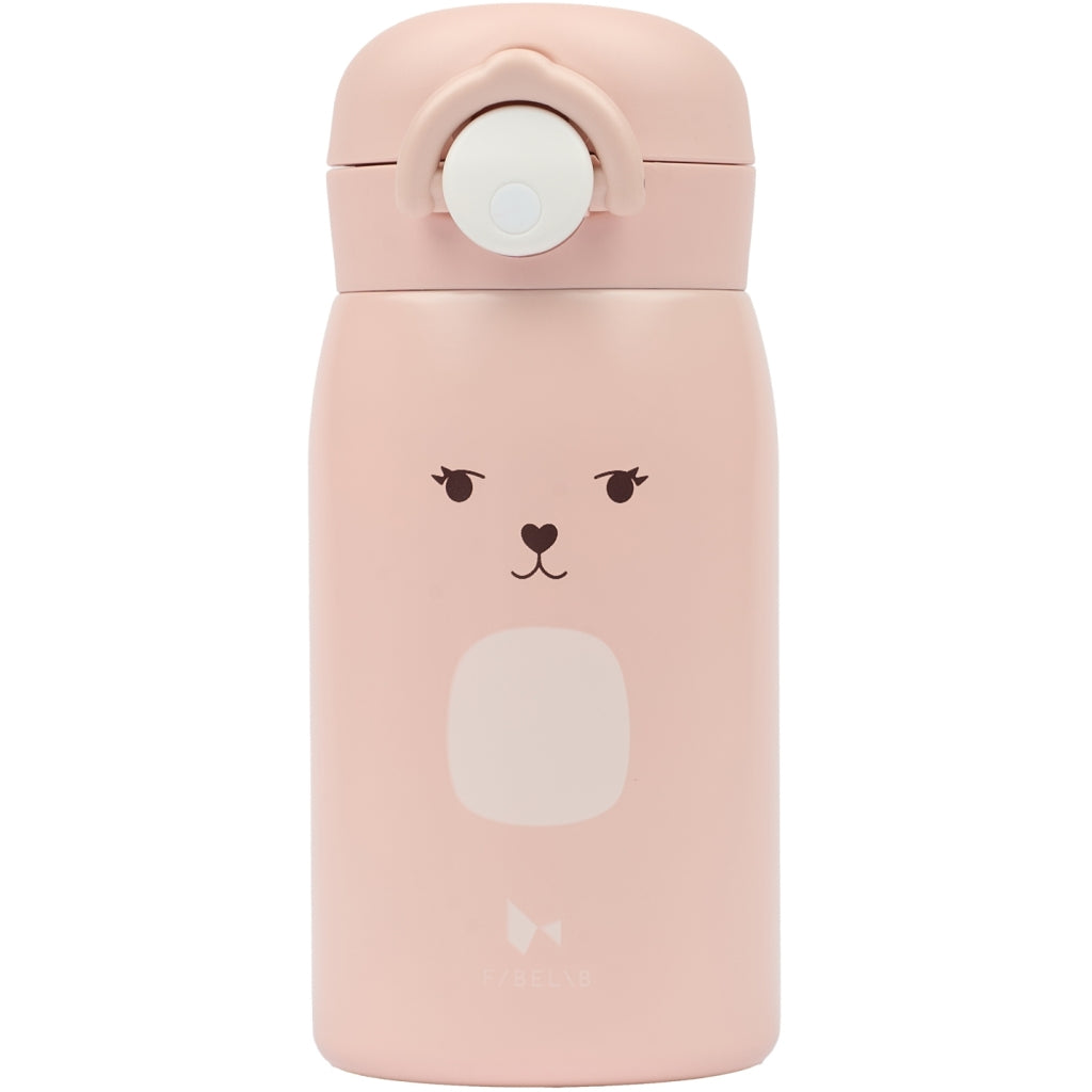 Fabelab Water bottle - Bunny - Small - Old Rose Water Bottles Old Rose