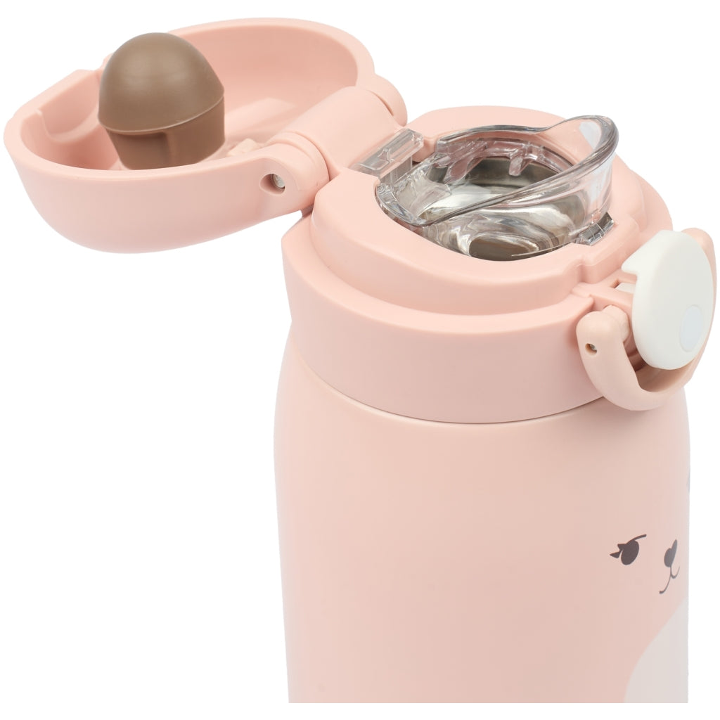 Fabelab Water bottle - Bunny - Small - Old Rose Water Bottles Old Rose