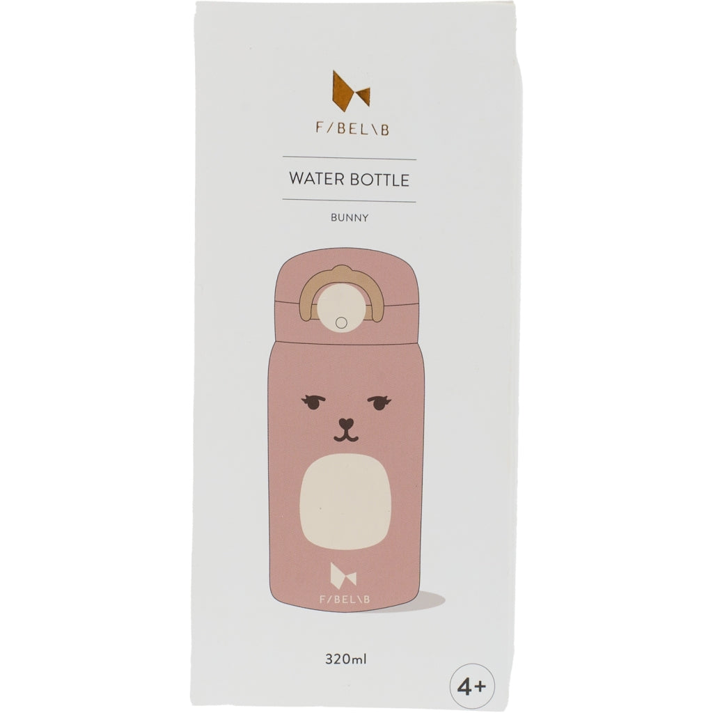 Fabelab Water bottle - Bunny - Small - Old Rose Water Bottles Old Rose