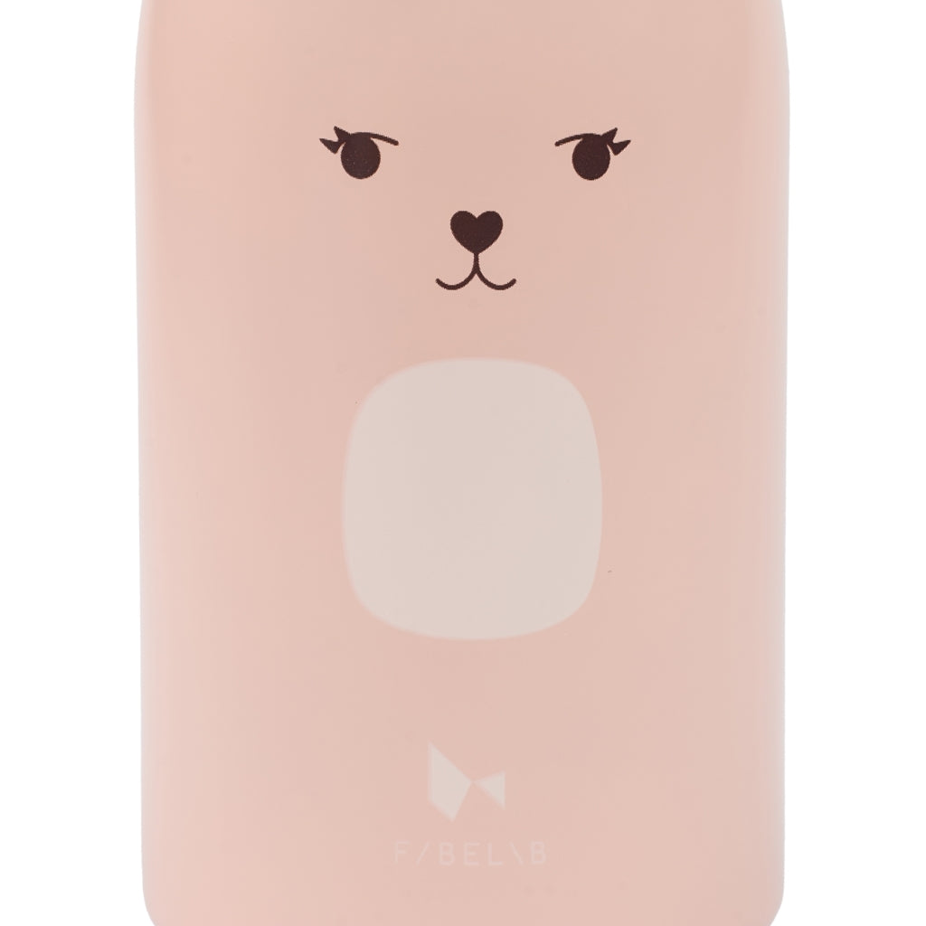 Fabelab Water bottle - Bunny - Small - Old Rose Water Bottles Old Rose