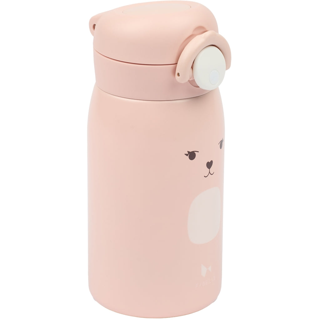Fabelab Water bottle - Bunny - Small - Old Rose Water Bottles Old Rose
