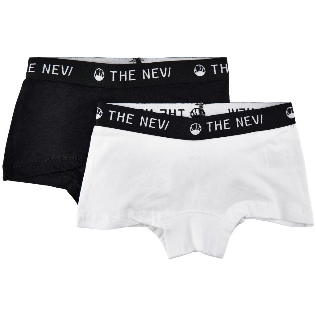 THE NEW TN2-Pak Hipsters Undertøj Black/White
