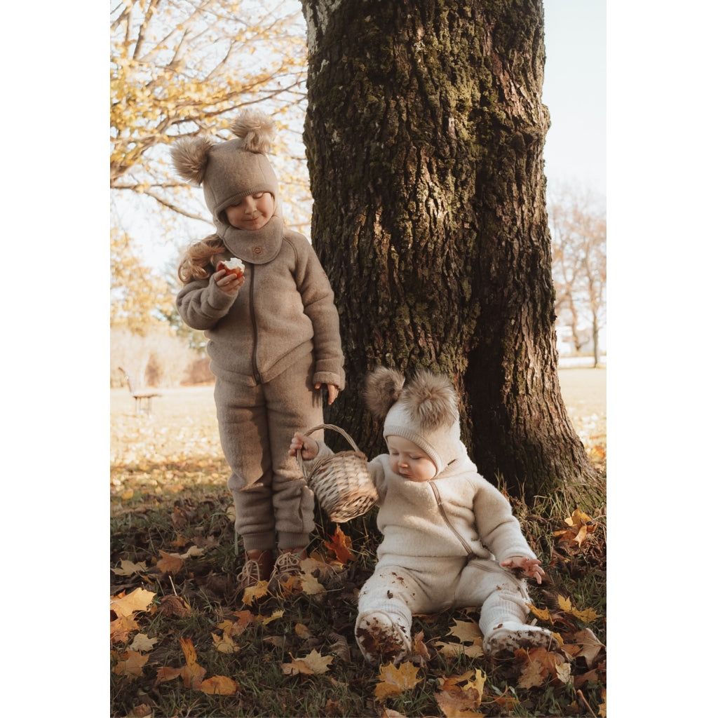 Mikk-Line Baby Ulddragt (Ombuk) Uld Melange Denver