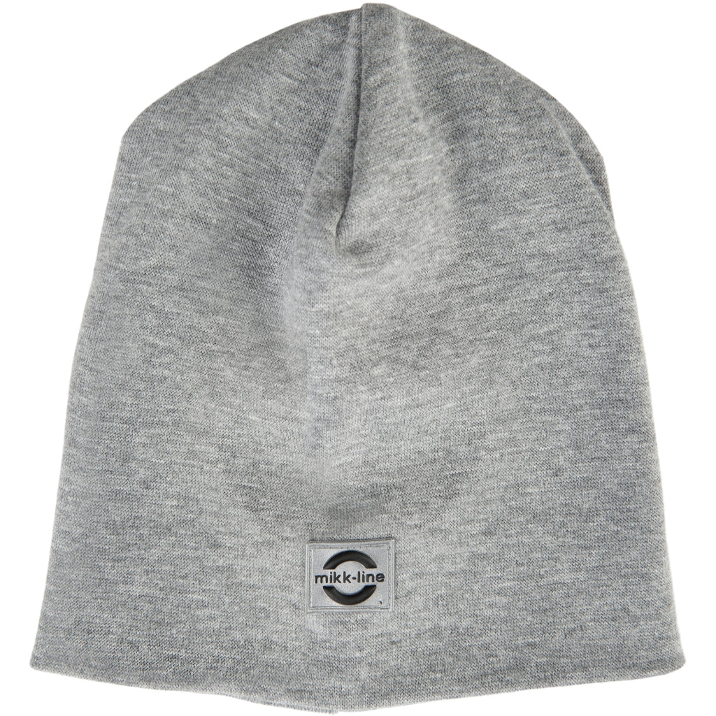 Mikk-Line Bomuld Hat (Dobbeltlag) Huer Light Grey Melange