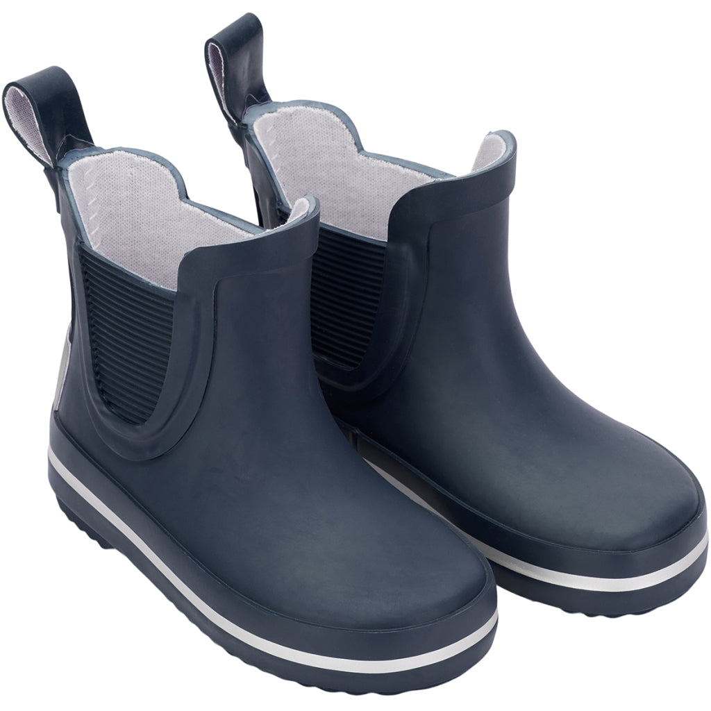 Mikk-Line Korte Gummistøvler (Barfodsåler) Støvler og gummistøvler Blue Nights