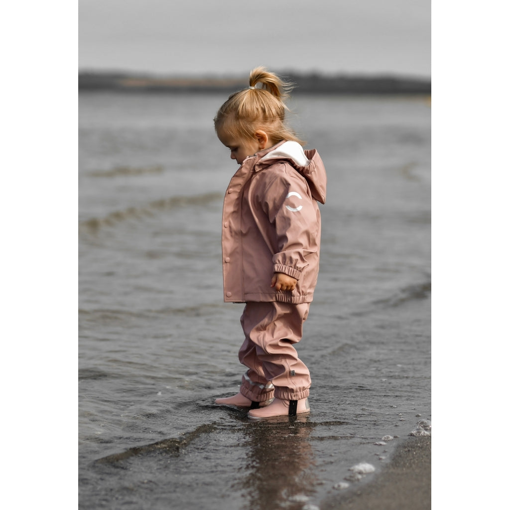 Mikk-Line PU Regntøj (Alm. Bukser) Regntøj Adobe Rose