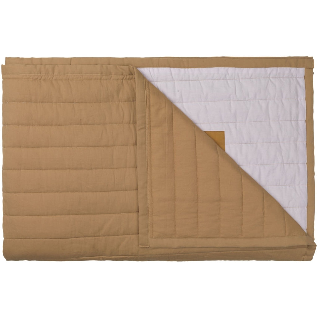 Fabelab Quilted Blanket Graphic - Caramel mix Blankets Caramel