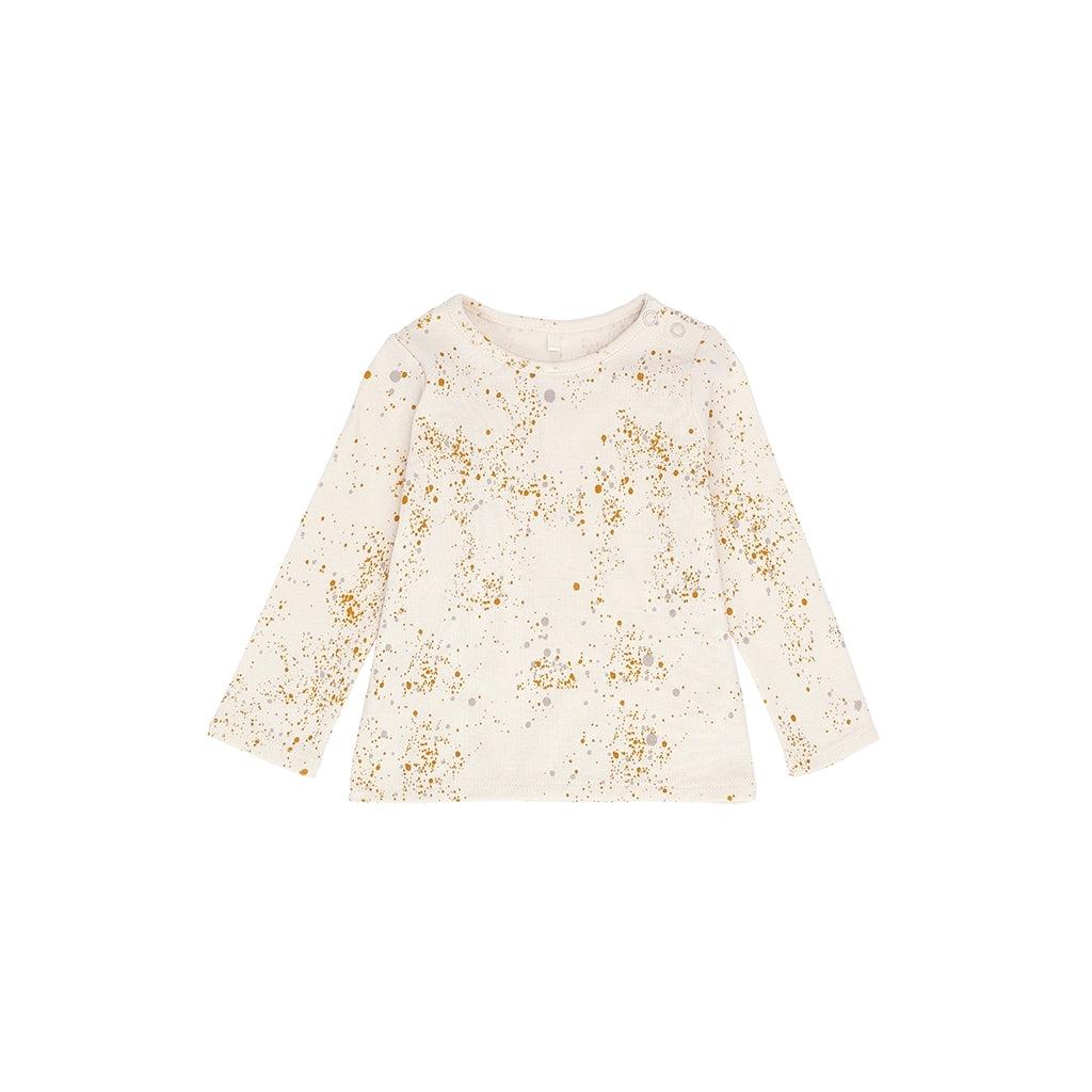 Soft Gallery SGBella L/Æ Baby Bluse Mini Splash Langærmet bluse Knækket Hvid (Fluffy sky, cream)