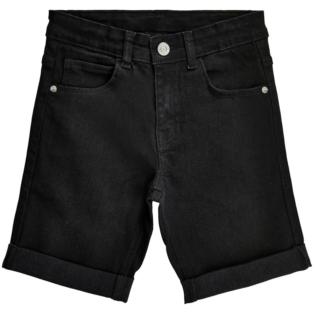 THE NEW THE NEW Denim Short Shorts 999 BLACK