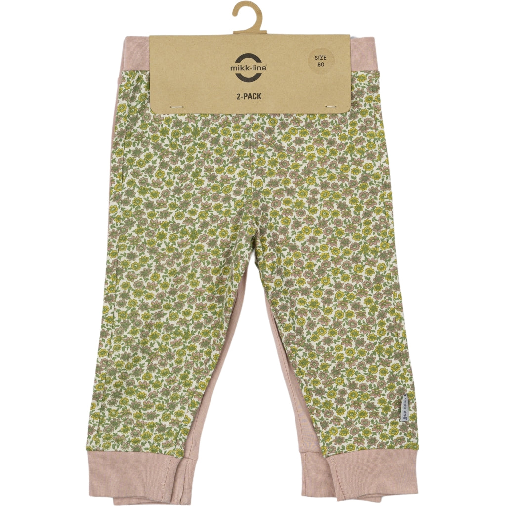 Mikk-Line 2-Pak Leggings Leggings Adobe Rose