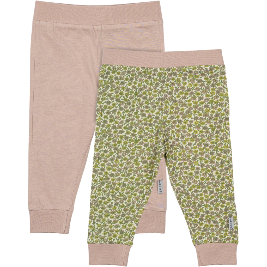 Mikk-Line 2-Pak Leggings Leggings Adobe Rose