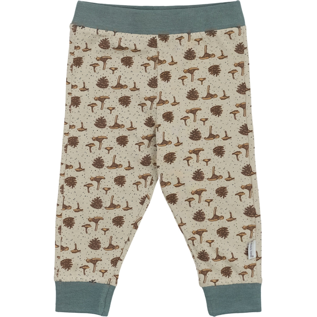 Mikk-Line 2-Pak Leggings Leggings Balsam Green