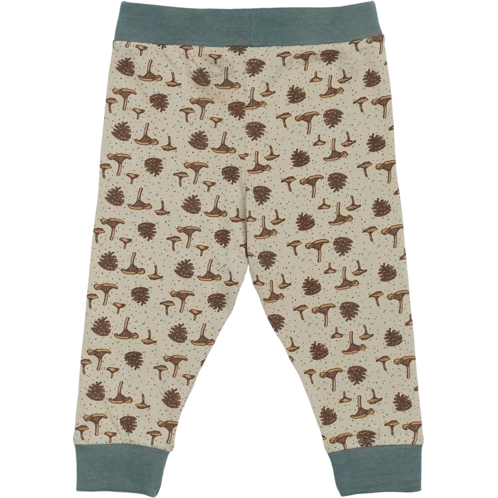 Mikk-Line 2-Pak Leggings Leggings Balsam Green