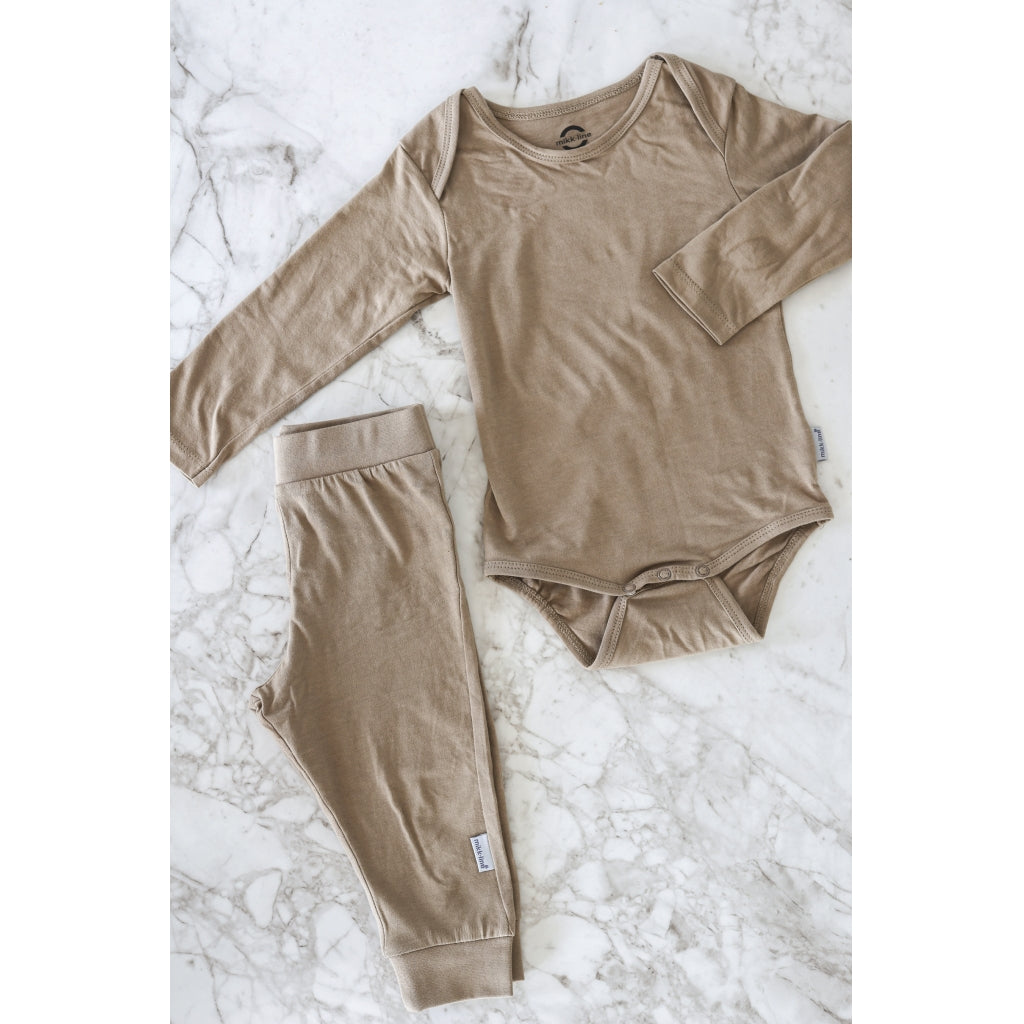 Mikk-Line 2-Pak Leggings Leggings Coriander