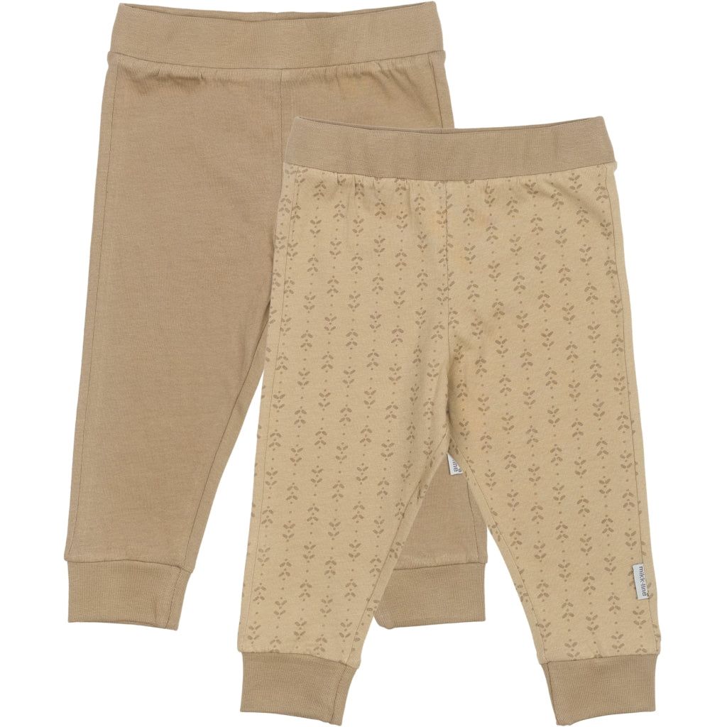Mikk-Line 2-Pak Leggings Leggings Coriander