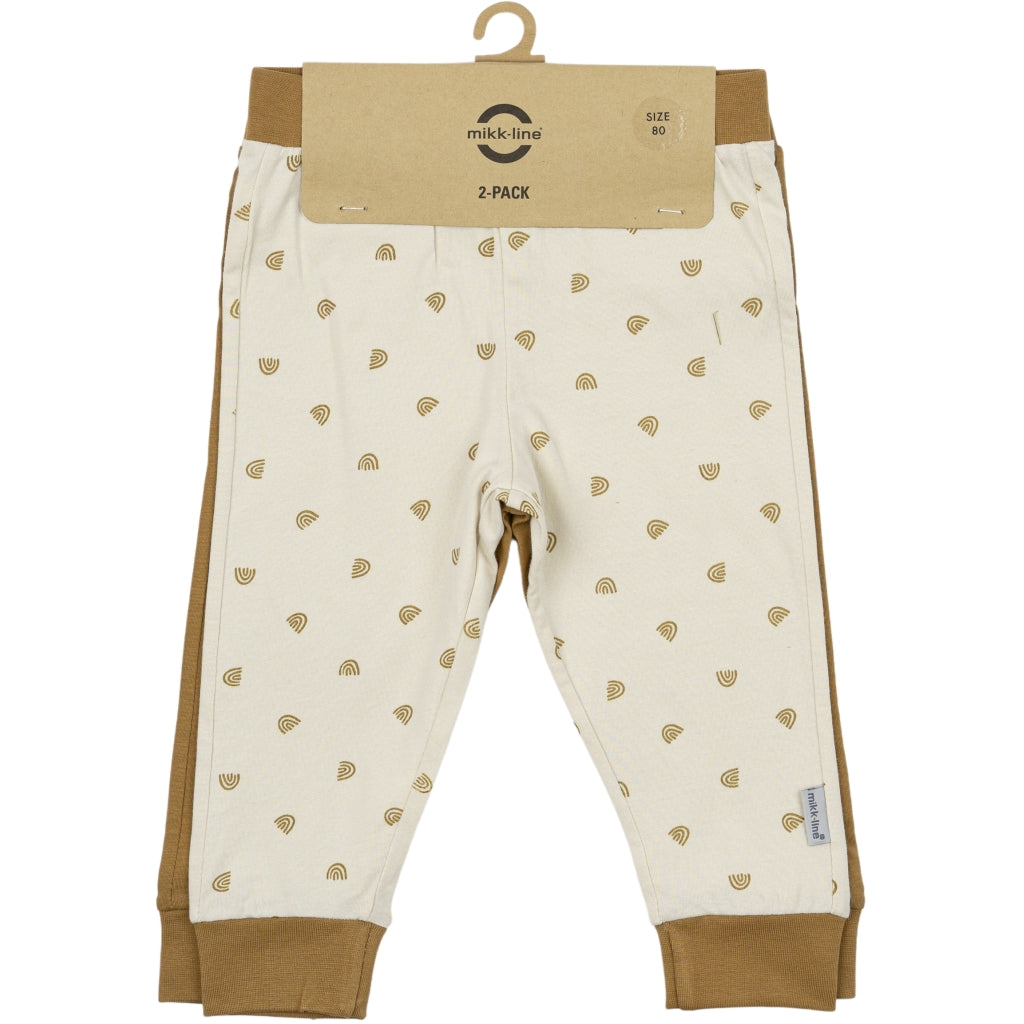 Mikk-Line 2-Pak Leggings Leggings Dijon
