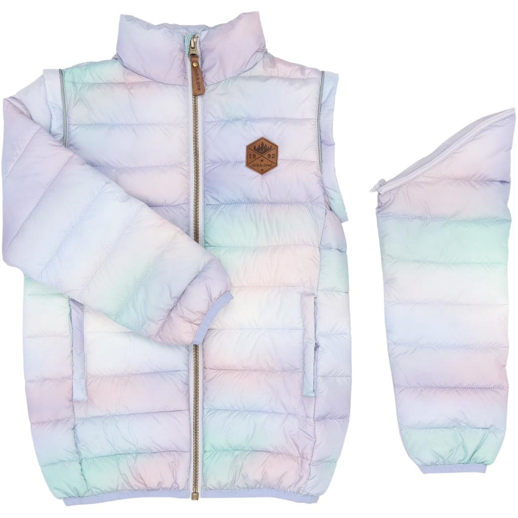 Mikk-Line 2-i-1 Puffer Jakke og Vest Jakker Multi