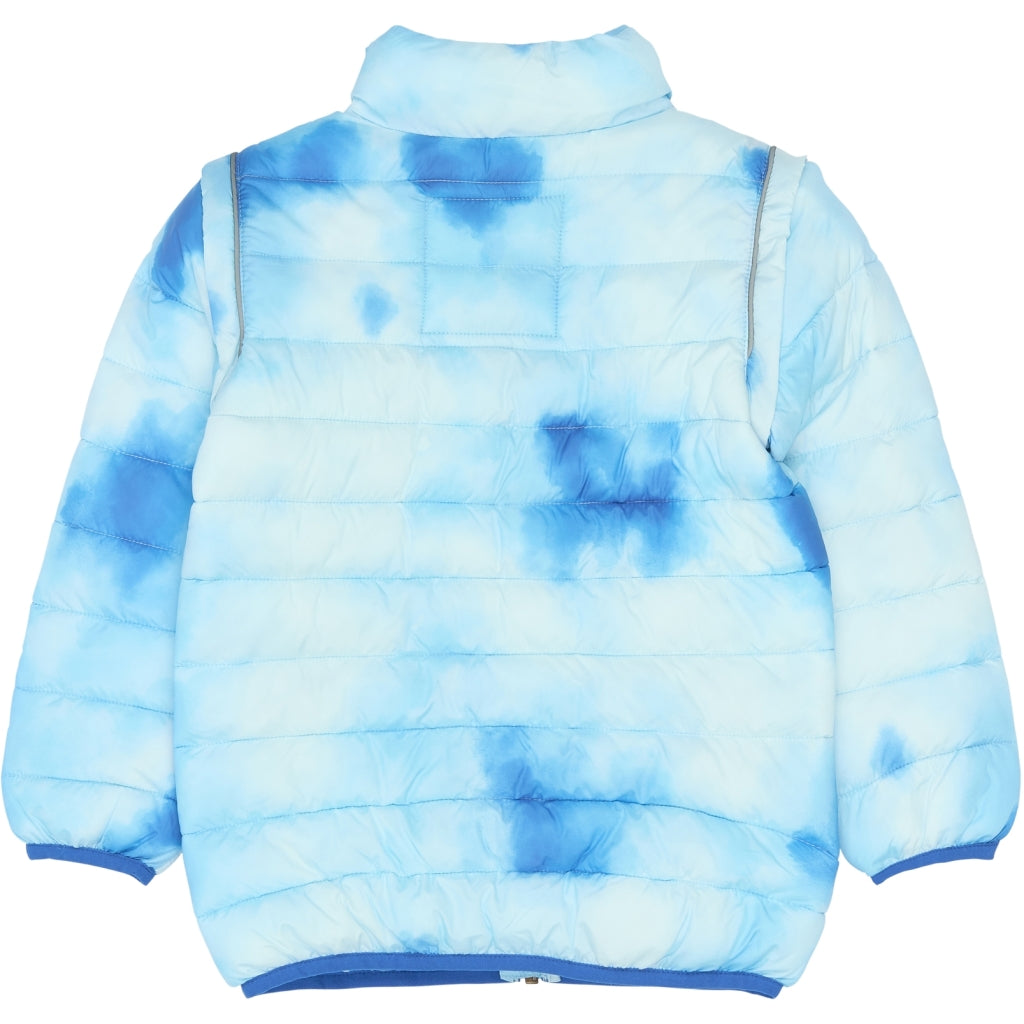 Mikk-Line 2-i-1 Puffer Jakke og Vest Jakker Strong Blue
