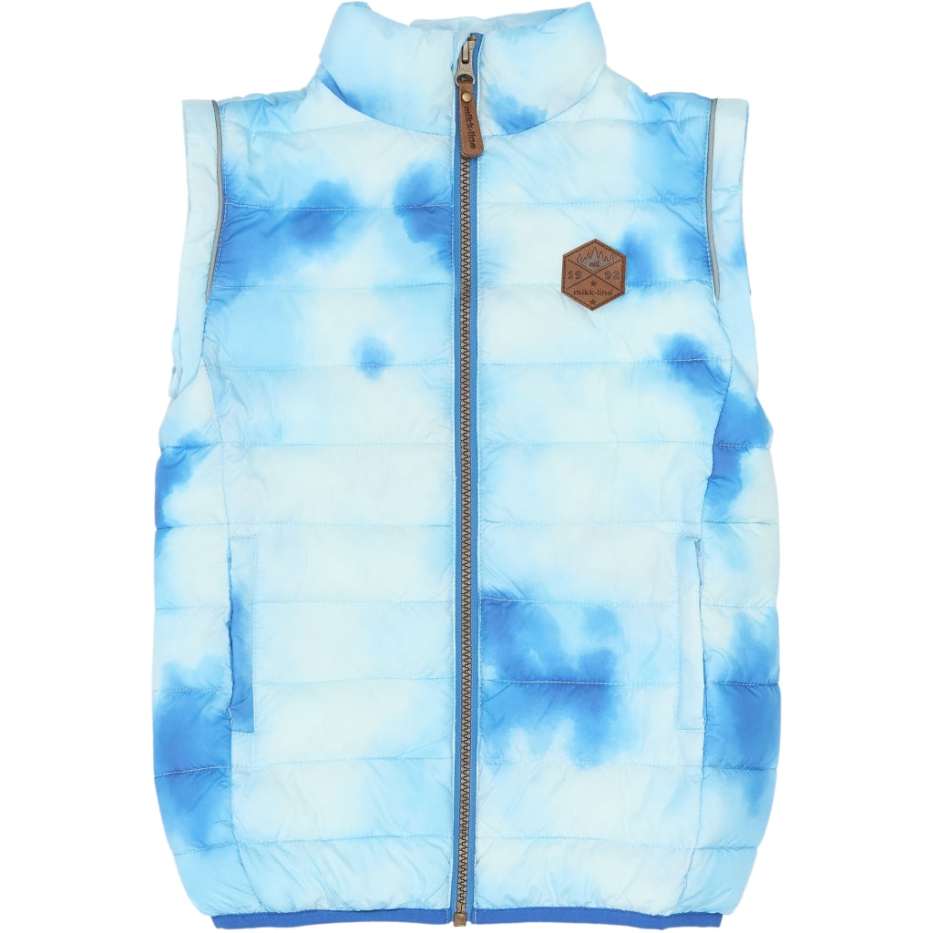 Mikk-Line 2-i-1 Puffer Jakke og Vest Jakker Strong Blue