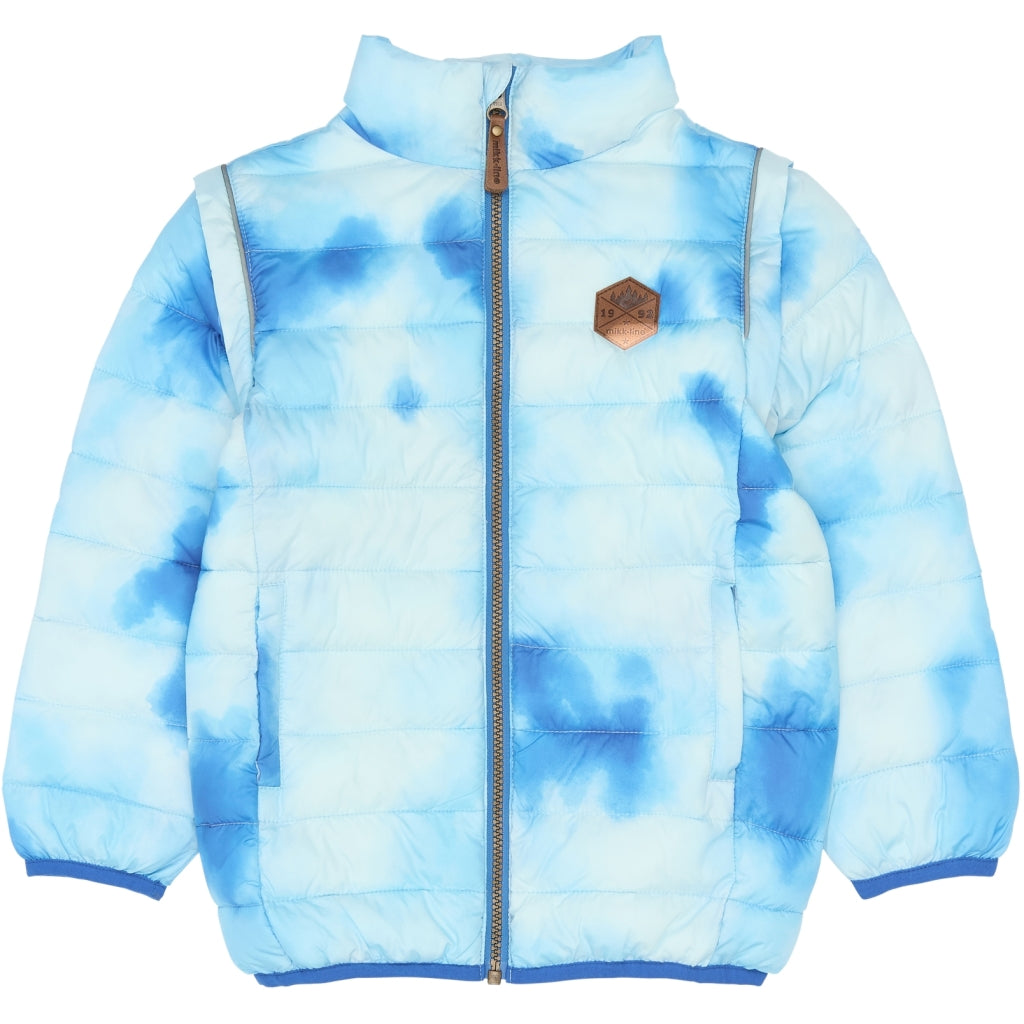 Mikk-Line 2-i-1 Puffer Jakke og Vest Jakker Strong Blue