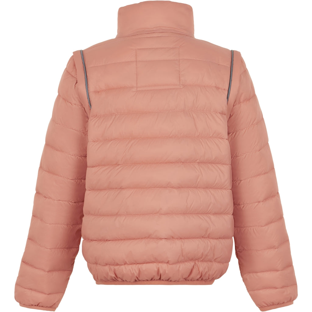 Mikk-Line 2-i-1 Puffer Jakke og Vest Jakker Tawny Brown
