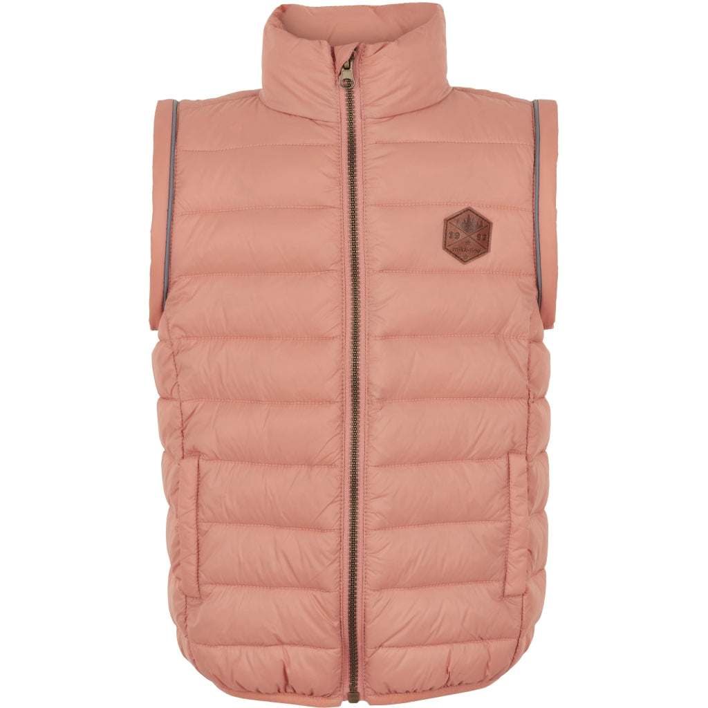 Mikk-Line 2-i-1 Puffer Jakke og Vest Jakker Tawny Brown