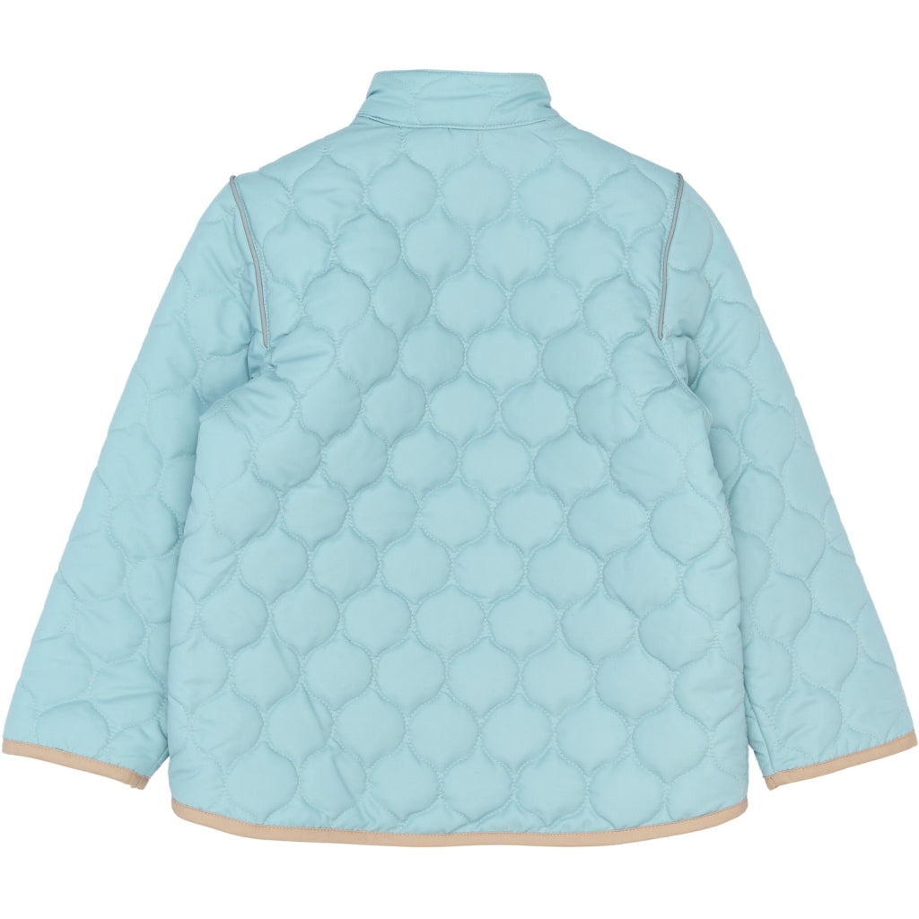 Mikk-Line 2-i-1 Puffer Jakke og Vest Jakker Stone Blue