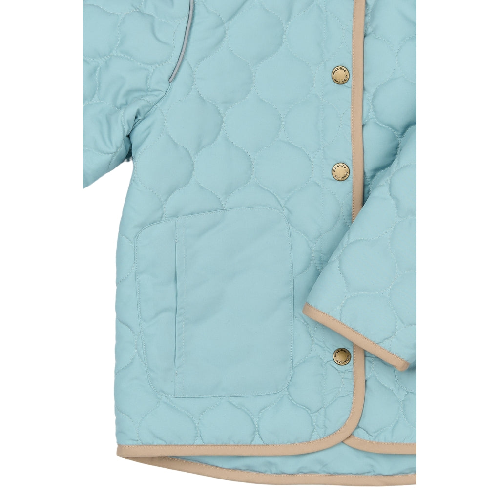Mikk-Line 2-i-1 Puffer Jakke og Vest Jakker Stone Blue