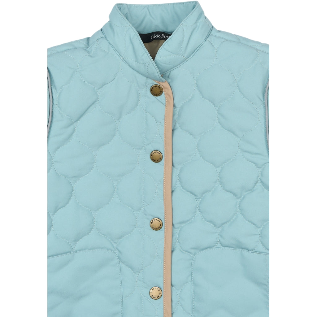 Mikk-Line 2-i-1 Puffer Jakke og Vest Jakker Stone Blue
