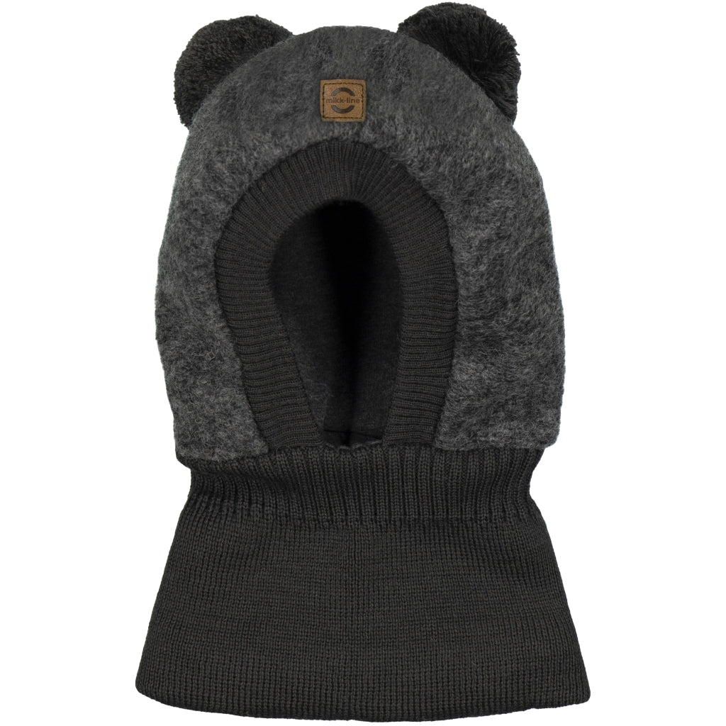 Mikk-Line Airwool Balaclava w Knit Airwool & Knit