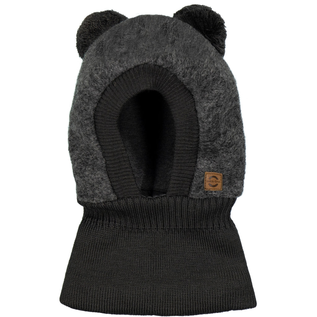 Mikk-Line Airwool Balaclava w Knit Airwool & Knit