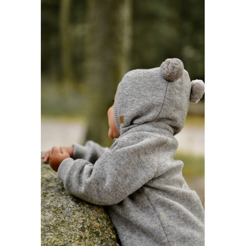 Mikk-Line Airwool Balaclava w Knit Airwool & Knit Melange Denver