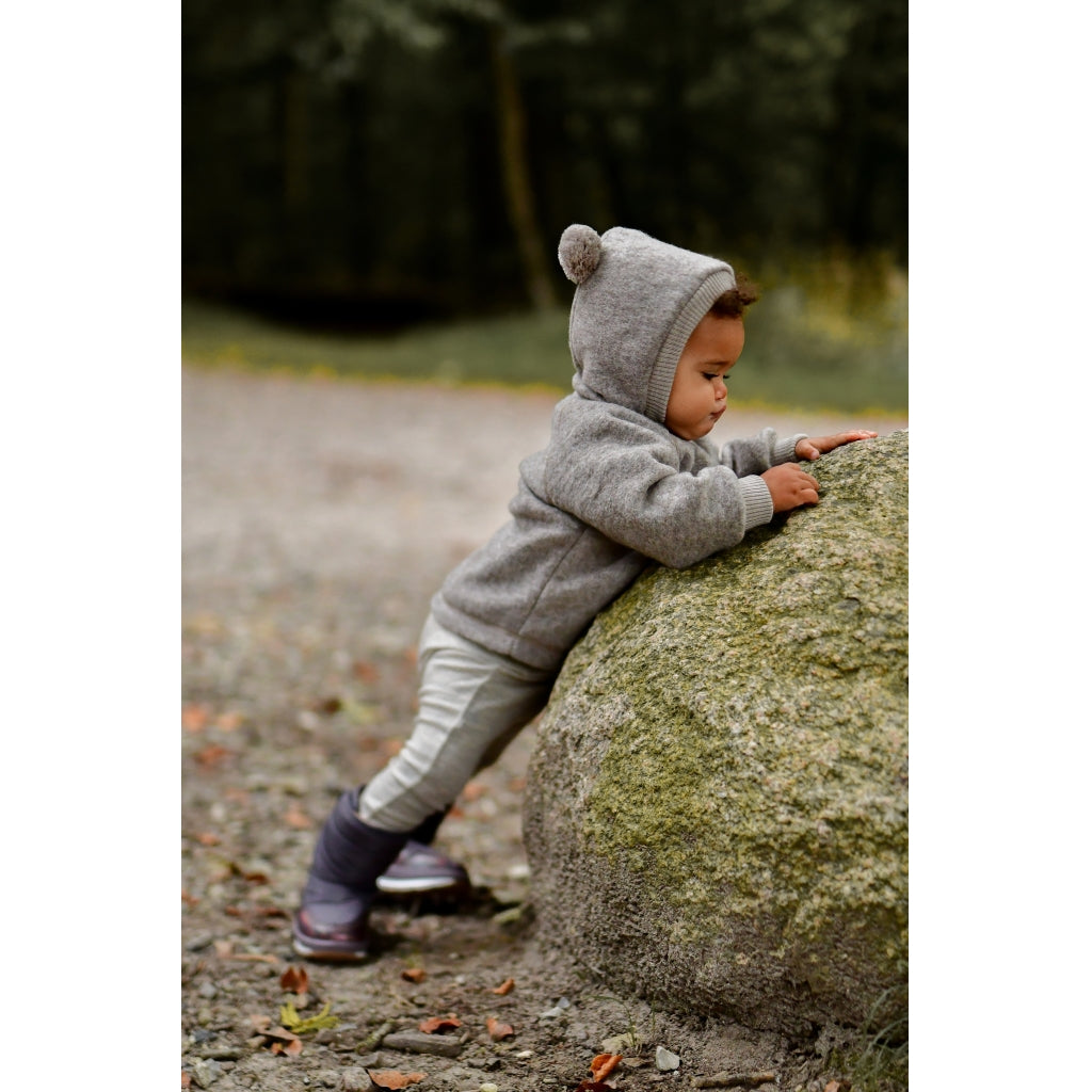 Mikk-Line Airwool Balaclava w Knit Airwool & Knit Melange Denver
