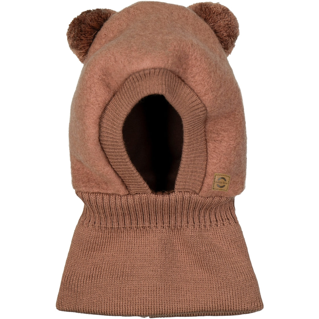 Mikk-Line Airwool Balaclava w Knit Airwool & Knit Burlwood