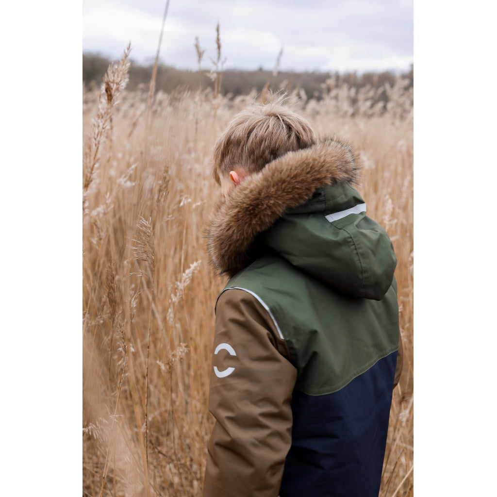 Mikk-Line Anorak Jacket Jakker Olive Night